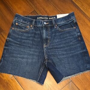 American Eagle Strigid Relaxed Jean Shorts